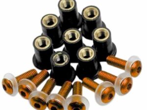 Idomcsavar M5 arany 8db