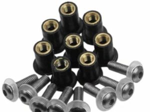 Idomcsavar M5 ezüst 8db