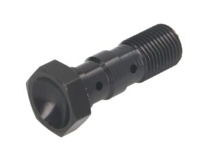 Fékcső csavar dupla M10x1.00 (Brembo) Fekete