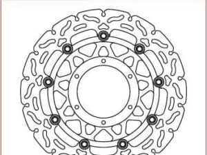 Első féktárcsa TRW MSW283RAC