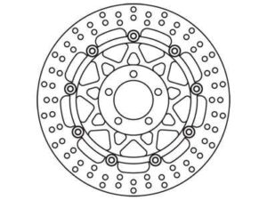 Első féktárcsa TRW MSW215