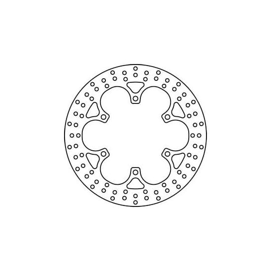 Első féktárcsa TRW MST207