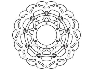 Első féktárcsa TRW MSW240RAC