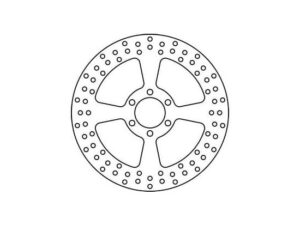 Első féktárcsa TRW MST231