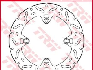 Hátsó féktárcsa TRW MST229RAC