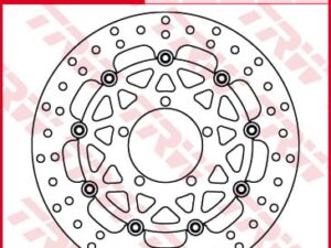 Első féktrácsa TRW MSW286