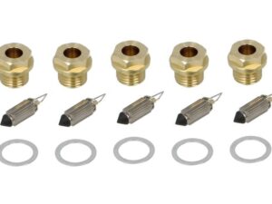 Karburátor tűszelep fészekkel FVS-415 5db Tourmax