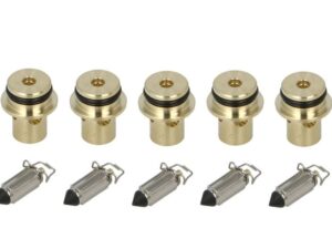 Karburátor tűszelep fészekkel FVS-232 5db Tourmax