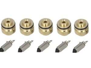 Karburátor tűszelep fészekkel FVS-402 5db Tourmax