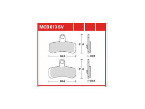 TRW Fékbetét készlet MCB813SV
