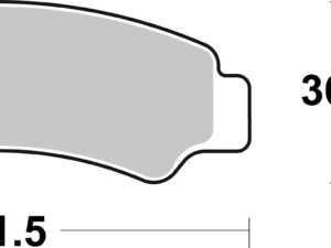 Brembo Fékbetét készlet 07KS08SD