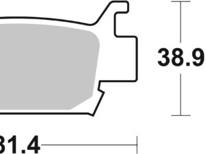 Brembo Fékbetét készlet 07HO58SD
