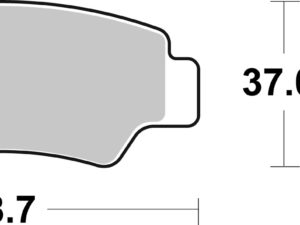 Brembo Fékbetét készlet 07KS09SD