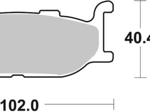 Brembo Fékbetét készlet 07YA27SA