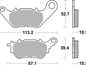 Brembo Fékbetét készlet 07YA53CC