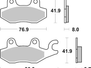 Brembo Fékbetét készlet 07YA2008