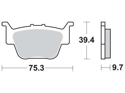TRW Fékbetét készlet MCB769SI - Image 2